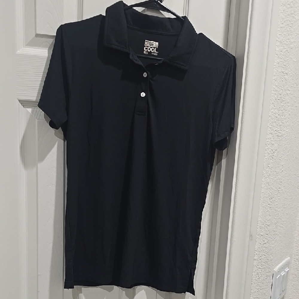 32 Degrees Black Polo Shirt